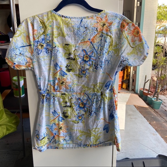 Cherokee Scrub Top - Picture 3 of 3